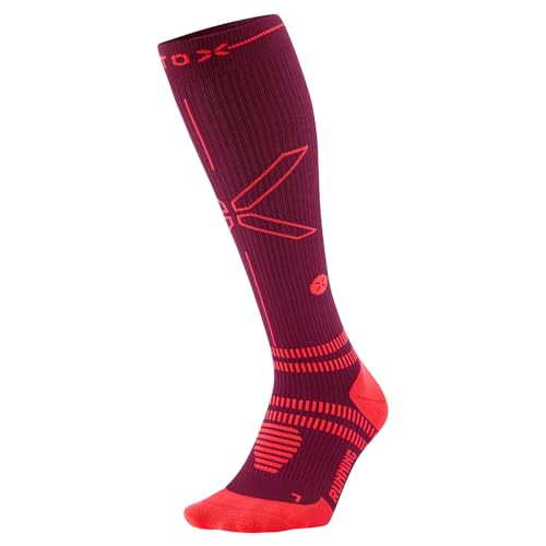 STOX Energy Socks Laufsocken Damen, Running Compression Socks Women, Kompressionsstrümpfe, Sportsocken, Stützstrümpfe, Kompressionssocken Sport von STOX Energy Socks