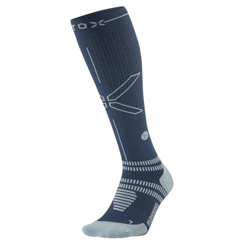 STOX Energy Socks Laufsocken Herren, Running Compression Socks Men, Kompressionsstrümpfe, Sportsocken, Stützstrümpfe, Kompressionssocken Sport von STOX Energy Socks