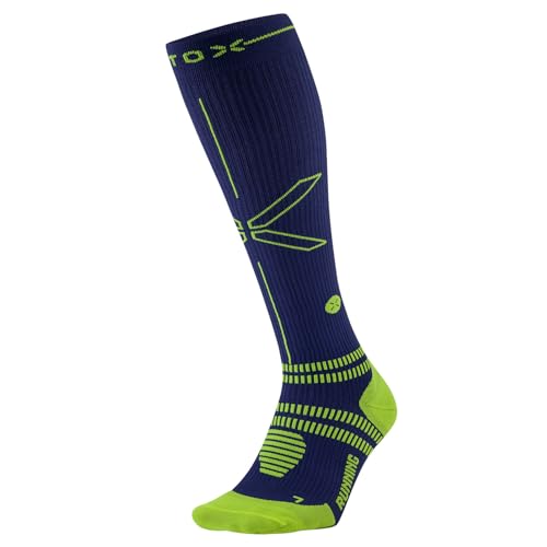 STOX Energy Socks Laufsocken Herren, Running Compression Socks Men, Kompressionsstrümpfe, Sportsocken, Stützstrümpfe, Kompressionssocken Sport von STOX Energy Socks