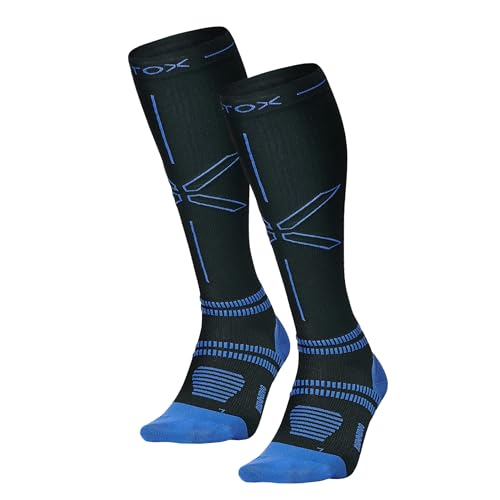 STOX Energy Socks | Laufsocken für Herren | Premium Kompressionssocken | Laufsocken | Feuchtigkeitsableitung | Verhindert Verletzungen & Muskelschmerzen von STOX Energy Socks