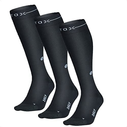 STOX Energy Socks | Socken für Herren | Premium Kompressionssocken | Bequeme Kompressionsstrümpfe | Feuchtigkeitsableitung | Keine müden Beine und Füße mehr | Erleichterung für unruhige Beine von STOX Energy Socks