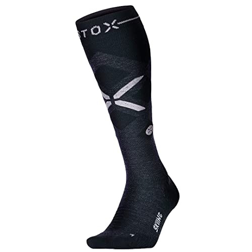 STOX Energy Socks Skisocken Herren, Kompressionsstrümpfe, Merino Socken, Ski und Snowboard Thermosocken, Compression Socks Men, Thermo Socken von STOX Energy Socks