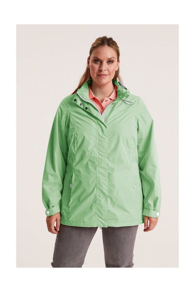 STOY Outdoorjacke STS 11 WMN JCKT Wasserdichte, atmungsaktive STOY-Jacke mit abnehmbarer Kapuze von STOY