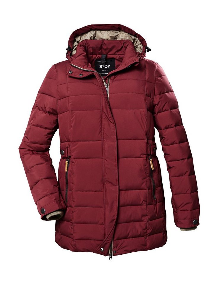 STOY Steppjacke STW 6 WMN QLTD JCKT Wasserabweisender, winddichter Parka mit abnehmbarer Kapuze. von STOY