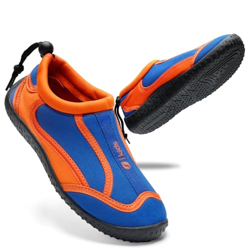 STQ KIDS Badeschuhe Kinder Jungen,Wasserschuhe Strandschuhe Blue EU 31 von STQ KIDS