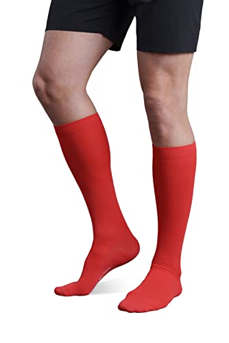 STRAMMERMAX Performance® Compression Socks | Herren | Classic Line | Shapewear, Atmungsaktiv | Dunkelrot M (39-41) von STRAMMERMAX Performance