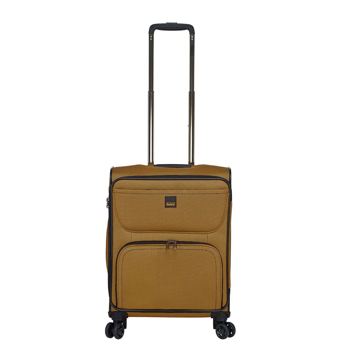STRATIC - Stratic Bendigo Light Senf 4-Rollen Trolley S 55cm gelb von STRATIC
