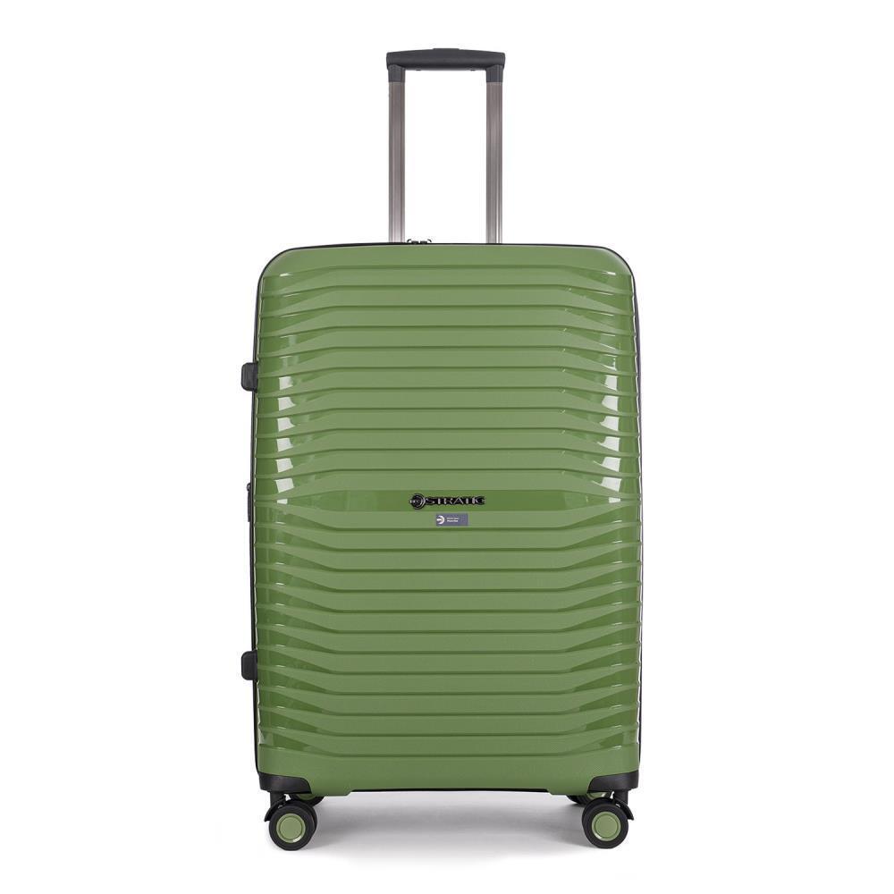 STRATIC - Stratic Bright + Olive 4-Rollen Trolley L 76cm oliv von STRATIC