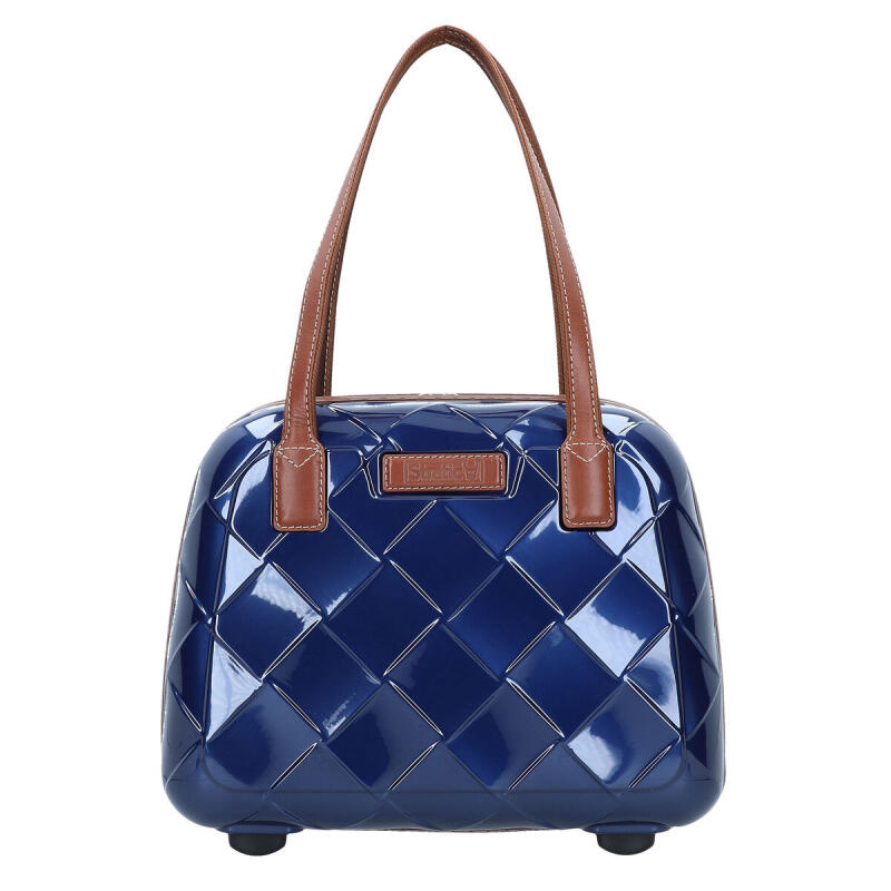 STRATIC - Stratic Leather&More Beautycase blue Blau von STRATIC