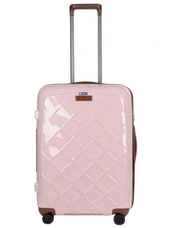 STRATIC - Stratic Leather&More Spinner 66cm 3,43kg 65l rose Rose von STRATIC