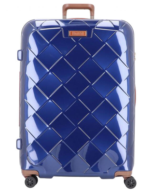 STRATIC - Stratic Leather&More Spinner 76cm 4,36kg 100l blue Blau von STRATIC