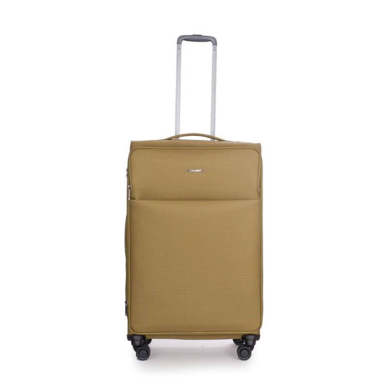 STRATIC - Stratic Light + Khaki 4-Rollen Trolley L 80 cm khaki von STRATIC