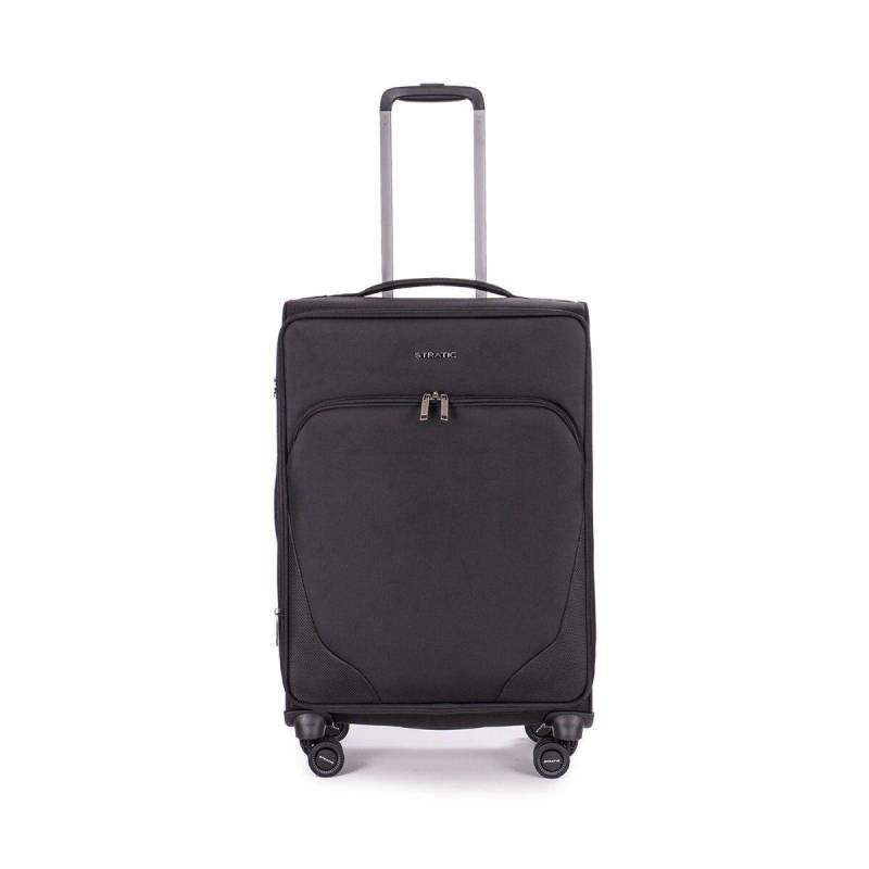 STRATIC - Stratic Mix Black 4-Rollen Trolley M 65cm schwarz von STRATIC