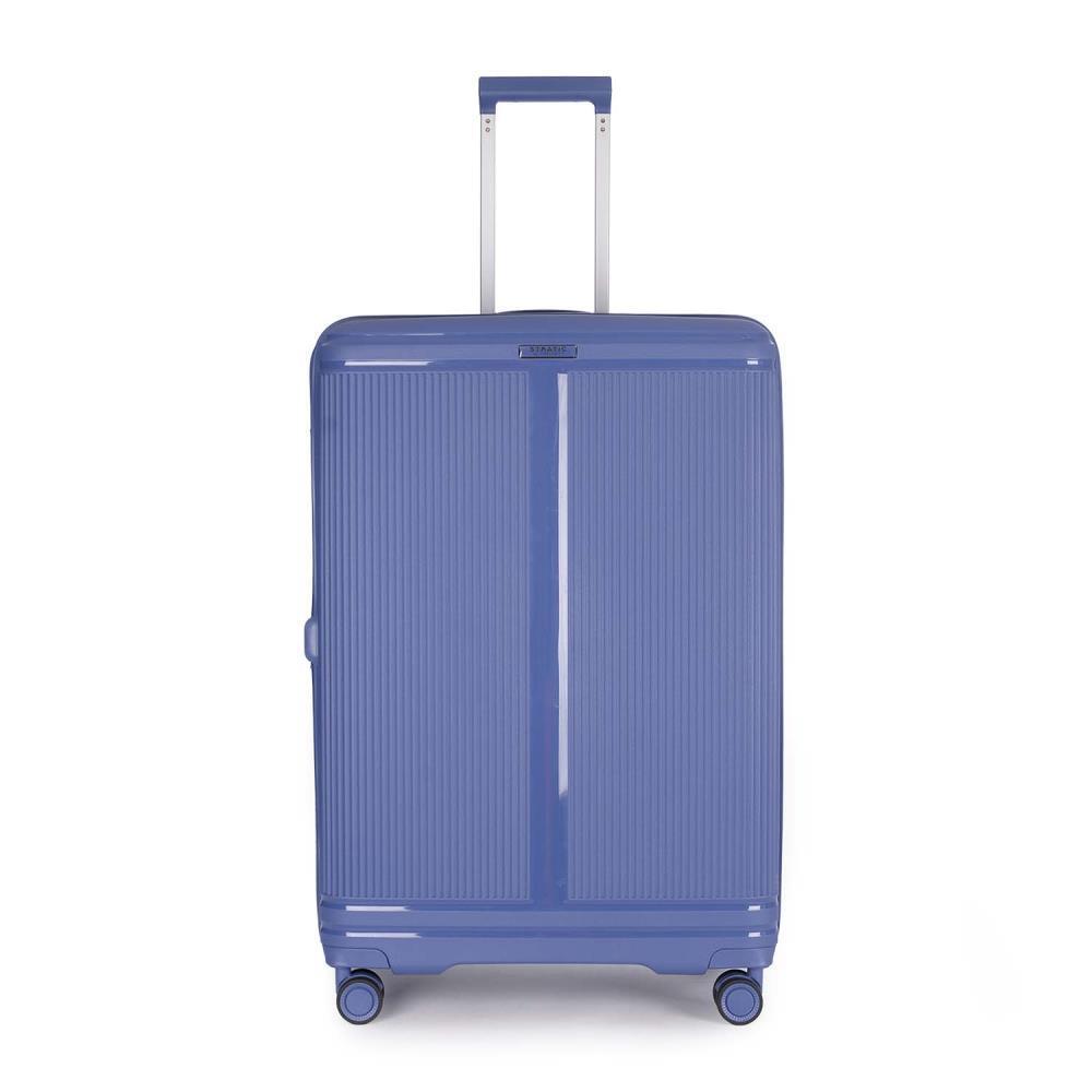 STRATIC - Stratic Straw T Navy 4-Rollen Trolley L 76 cm blau von STRATIC