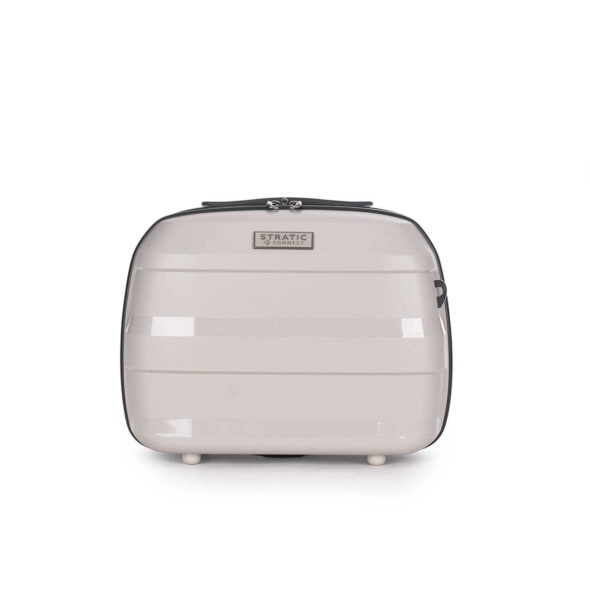 STRATIC - Straw + Beauty Case beige von STRATIC