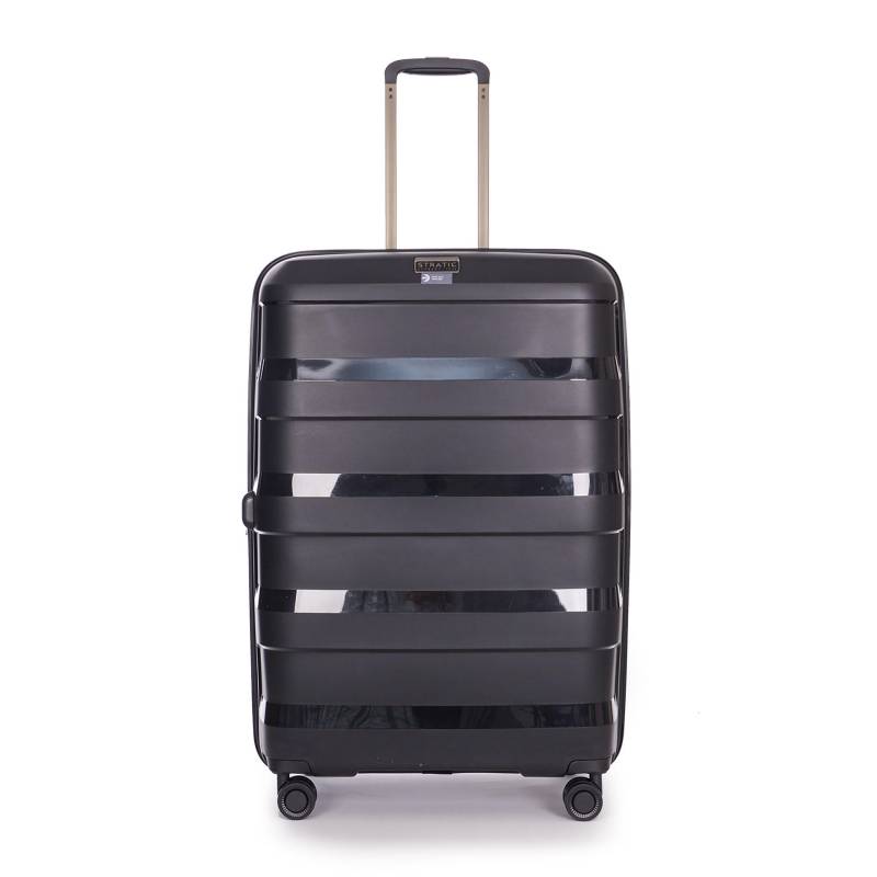 STRATIC - Straw + - Hartschalen Koffer L (75 cm) black von STRATIC