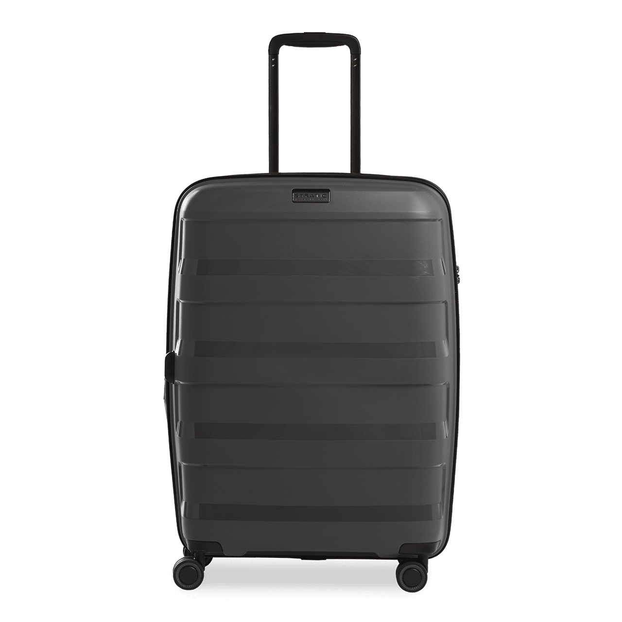 STRATIC - Straw + - Hartschalen Koffer M (65 cm) dark grey - Gr. - M von STRATIC