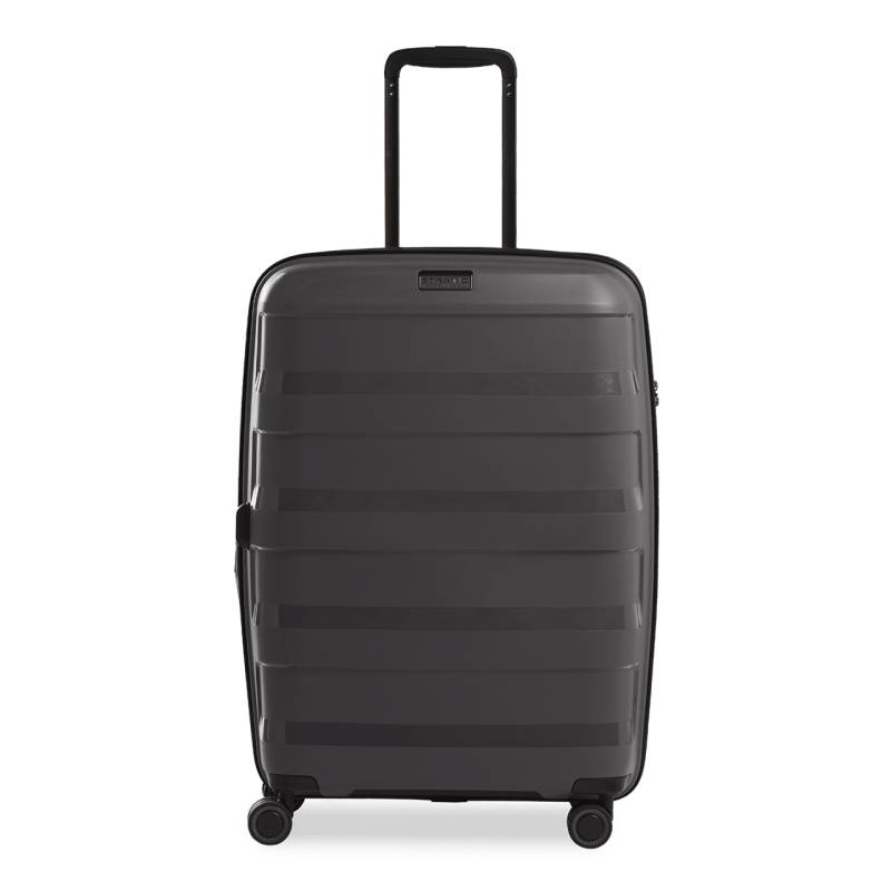 STRATIC - Straw + - Hartschalen Koffer M (65 cm) dark grey - Gr. - M von STRATIC