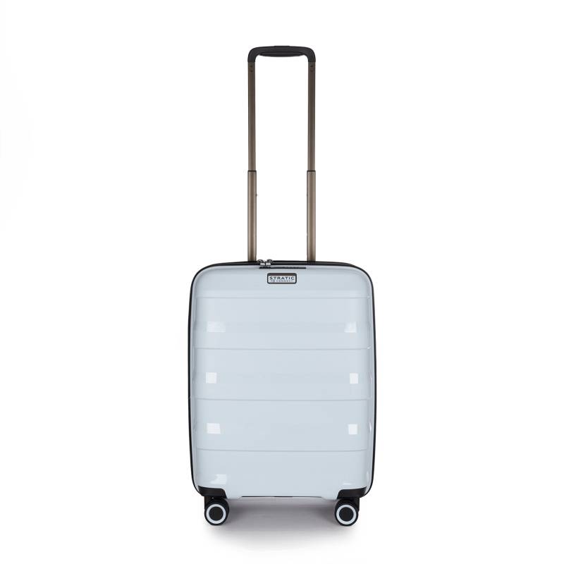 STRATIC - Straw + - Hartschalen Koffer S (55 cm) pastel blue von STRATIC