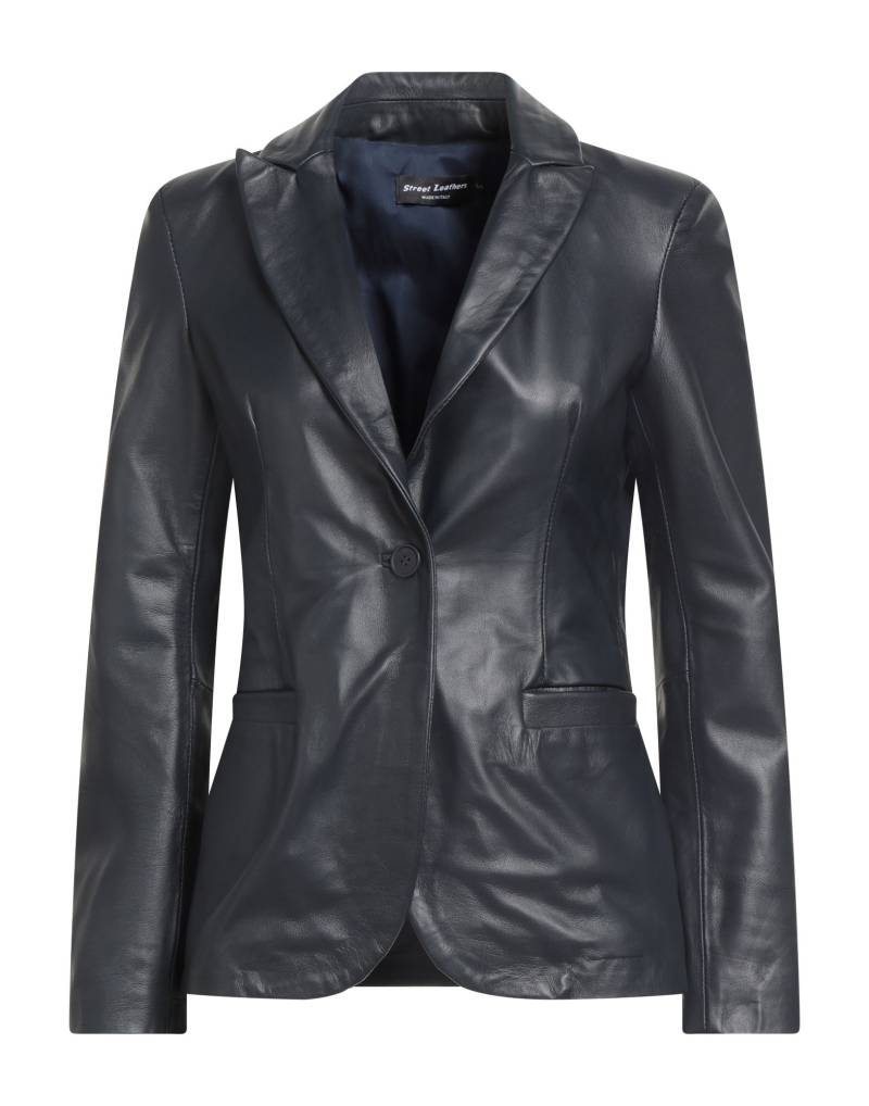 STREET LEATHERS Blazer Damen Nachtblau von STREET LEATHERS