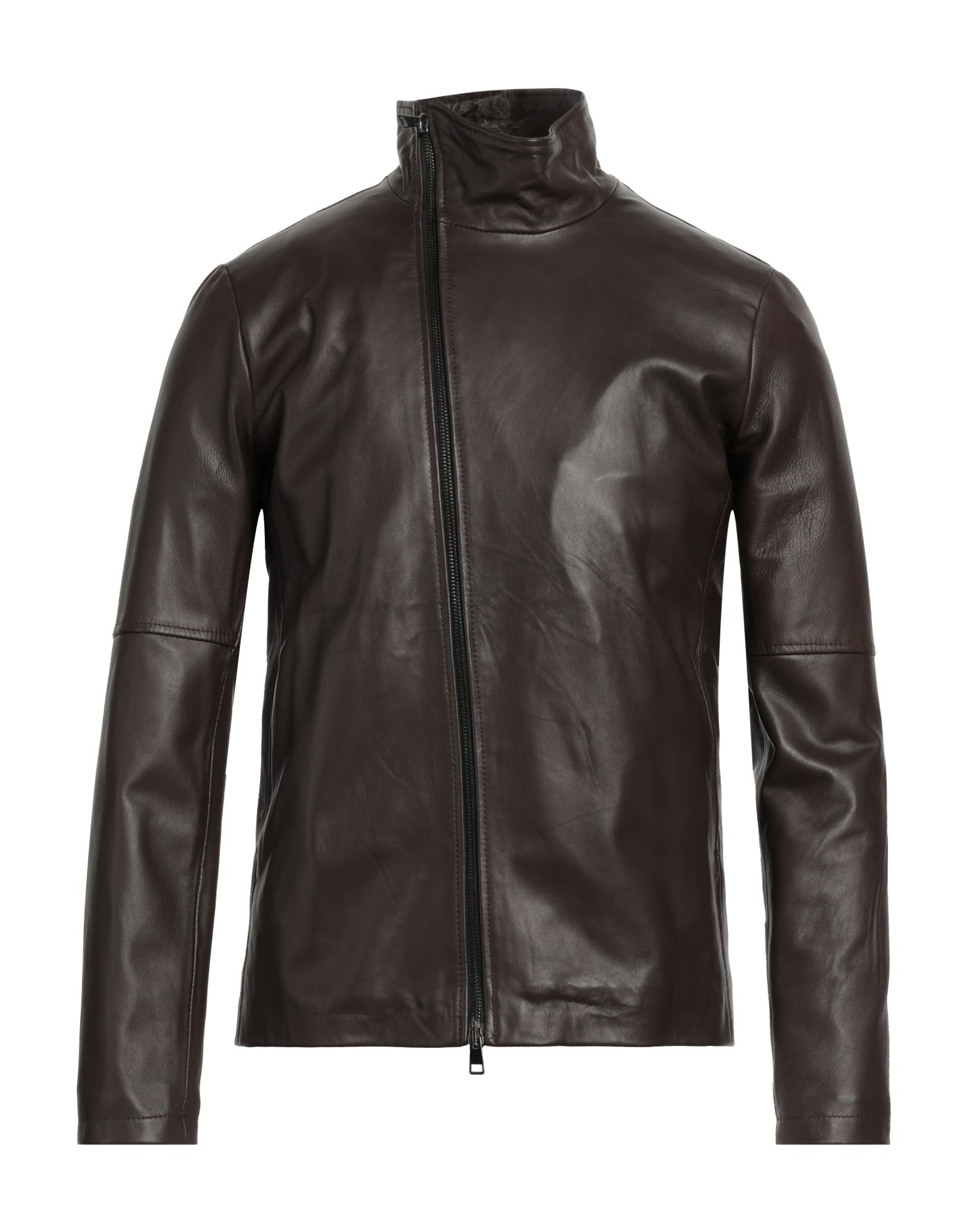 STREET LEATHERS Jacke & Anorak Herren Dunkelbraun von STREET LEATHERS