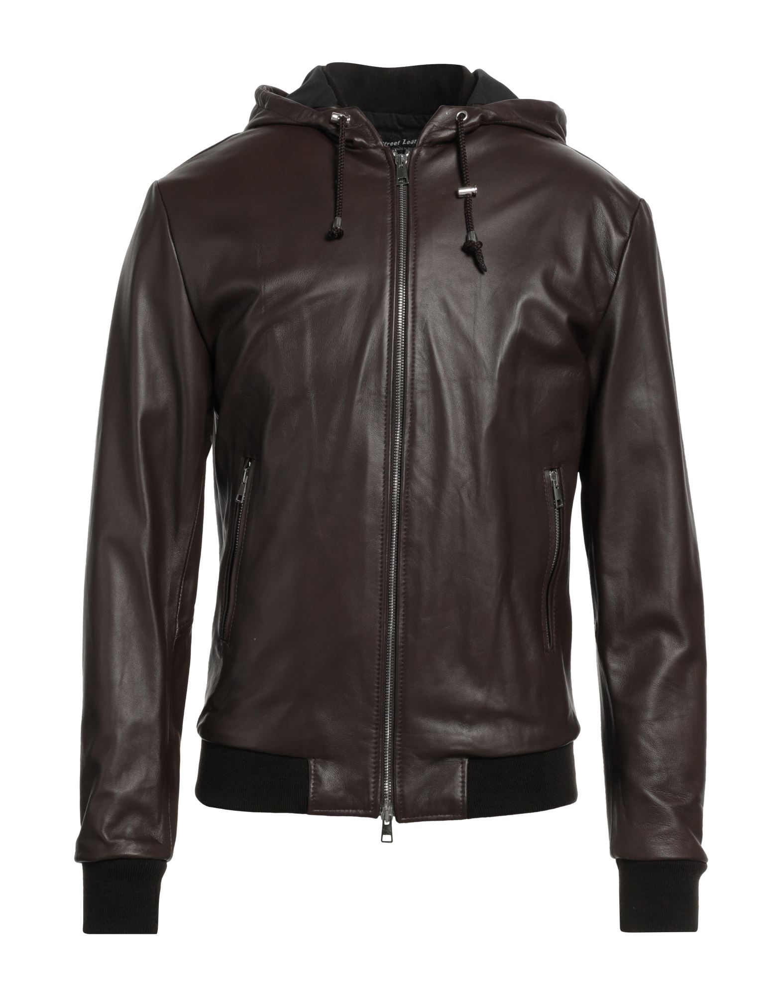 STREET LEATHERS Jacke & Anorak Herren Dunkelbraun von STREET LEATHERS