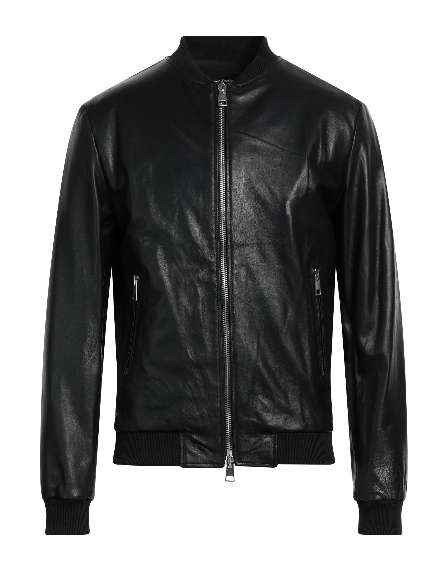 STREET LEATHERS Jacke & Anorak Herren Schwarz von STREET LEATHERS