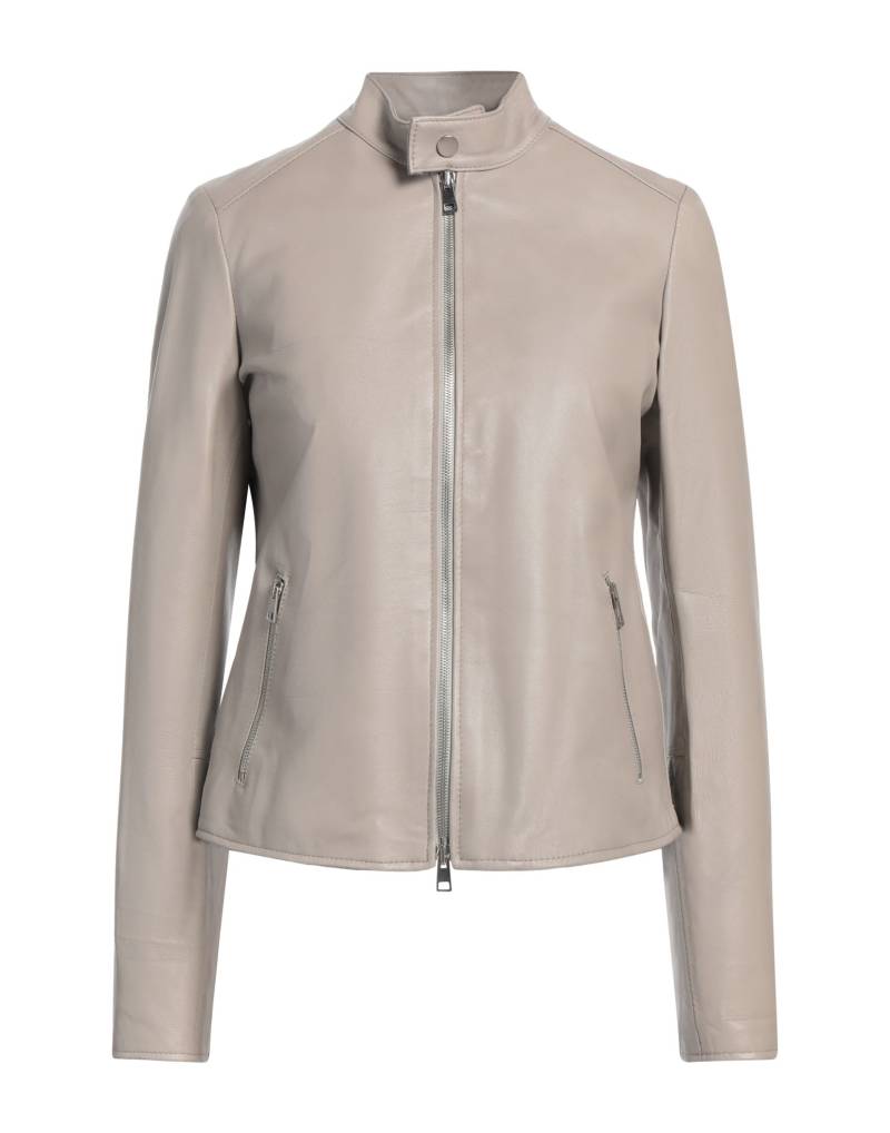 STREET LEATHERS Jacke & Anorak Damen Grau von STREET LEATHERS
