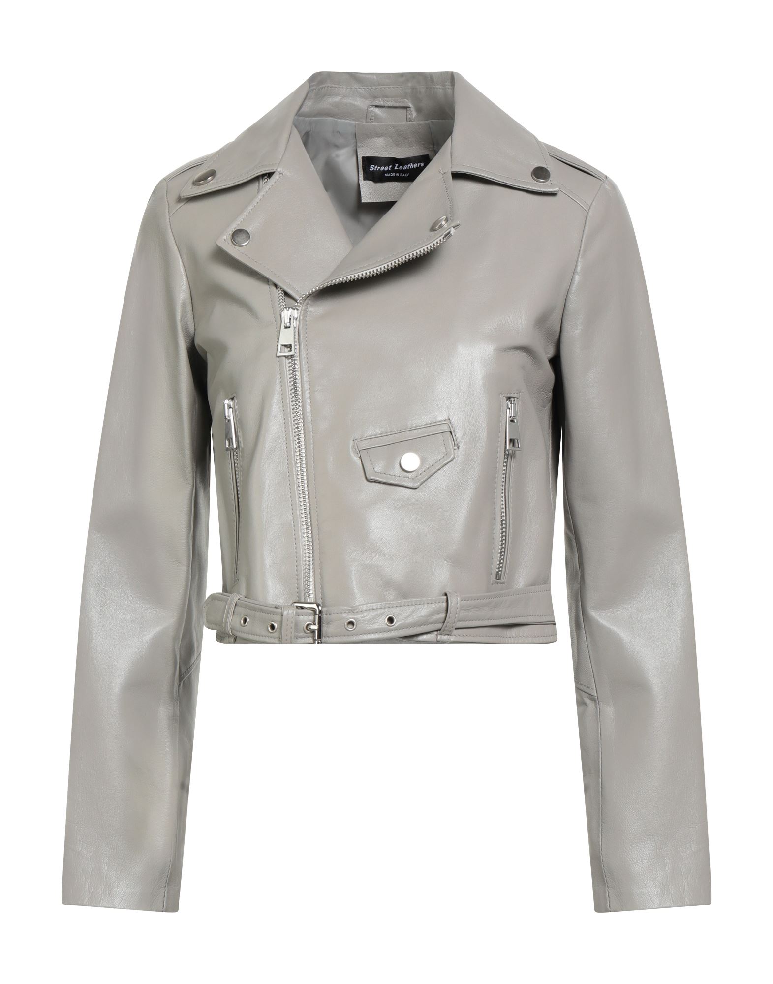 STREET LEATHERS Jacke & Anorak Damen Hellgrau STREET LEATHERS Jacke & Anorak Damen Hellgrau von STREET LEATHERS