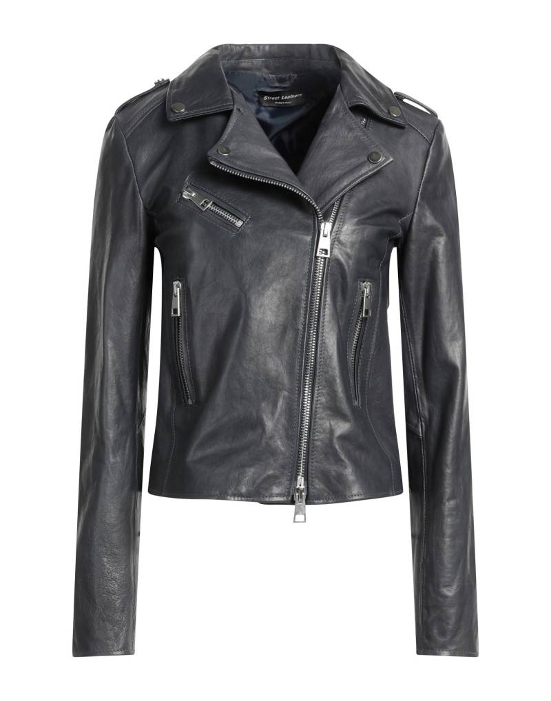 STREET LEATHERS Jacke & Anorak Damen Nachtblau von STREET LEATHERS