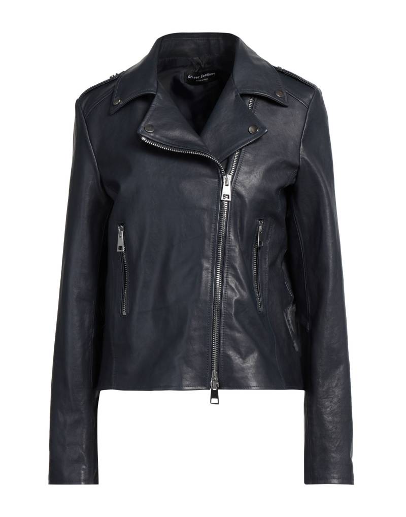 STREET LEATHERS Jacke & Anorak Damen Nachtblau von STREET LEATHERS