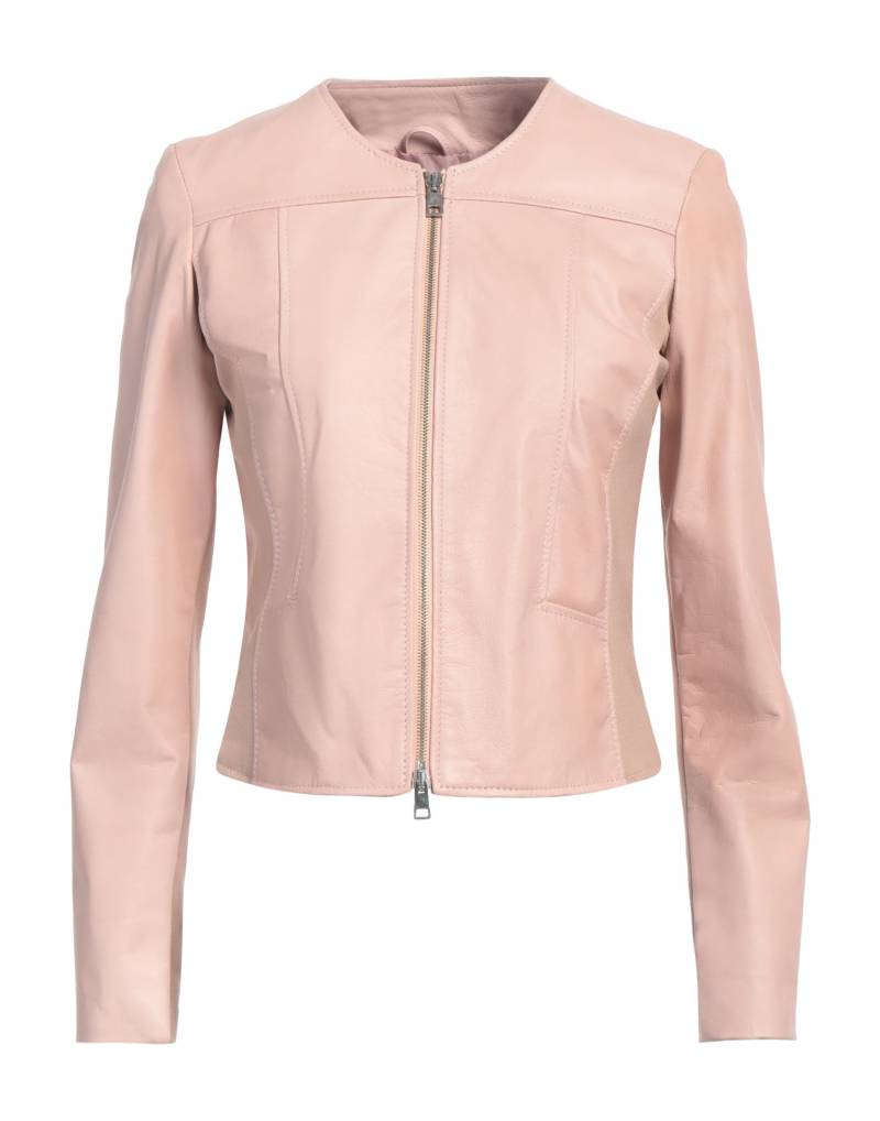 STREET LEATHERS Jacke & Anorak Damen Rosa von STREET LEATHERS