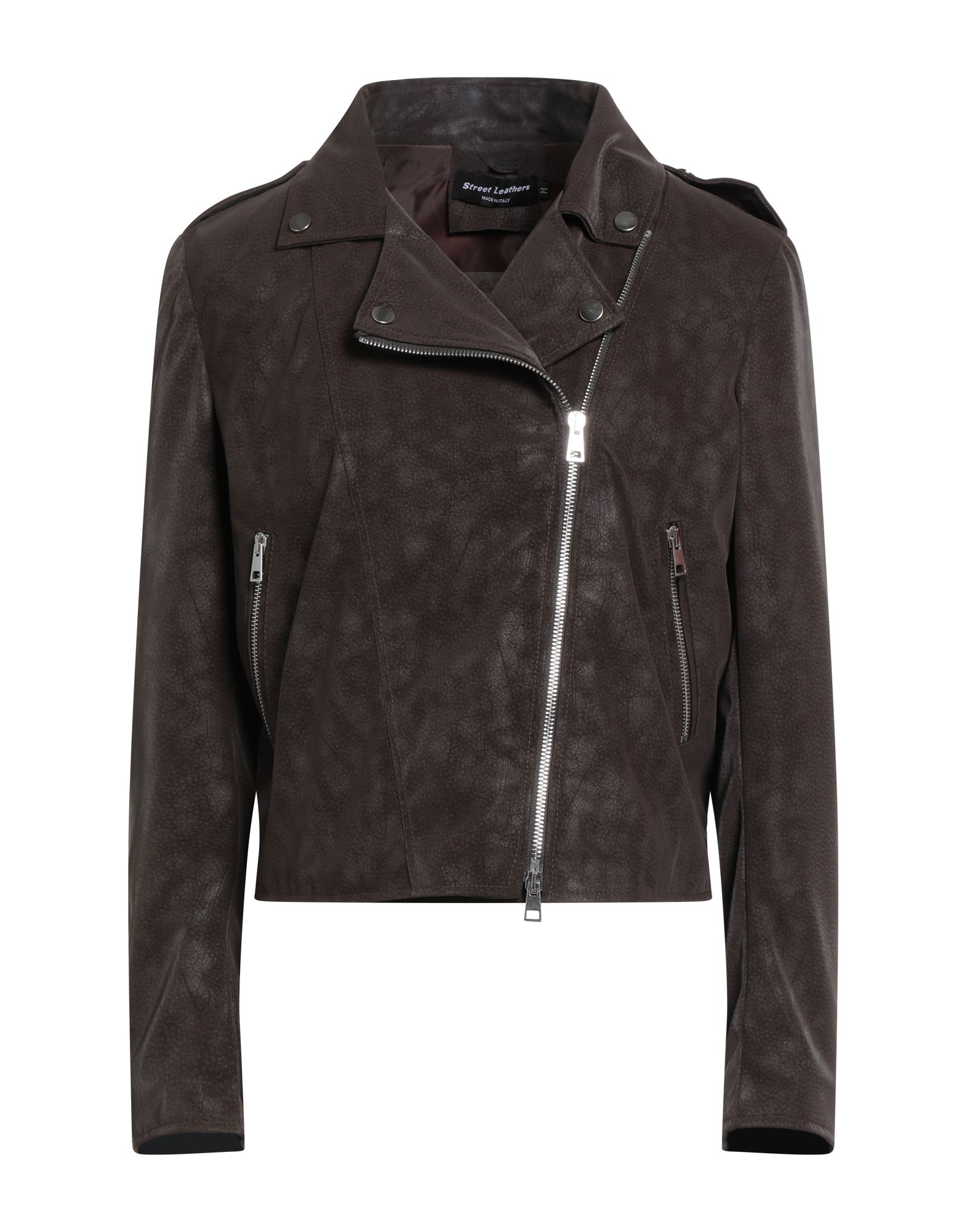 STREET LEATHERS Jacke & Anorak Damen Schokobraun STREET LEATHERS Jacke & Anorak Damen Schokobraun von STREET LEATHERS