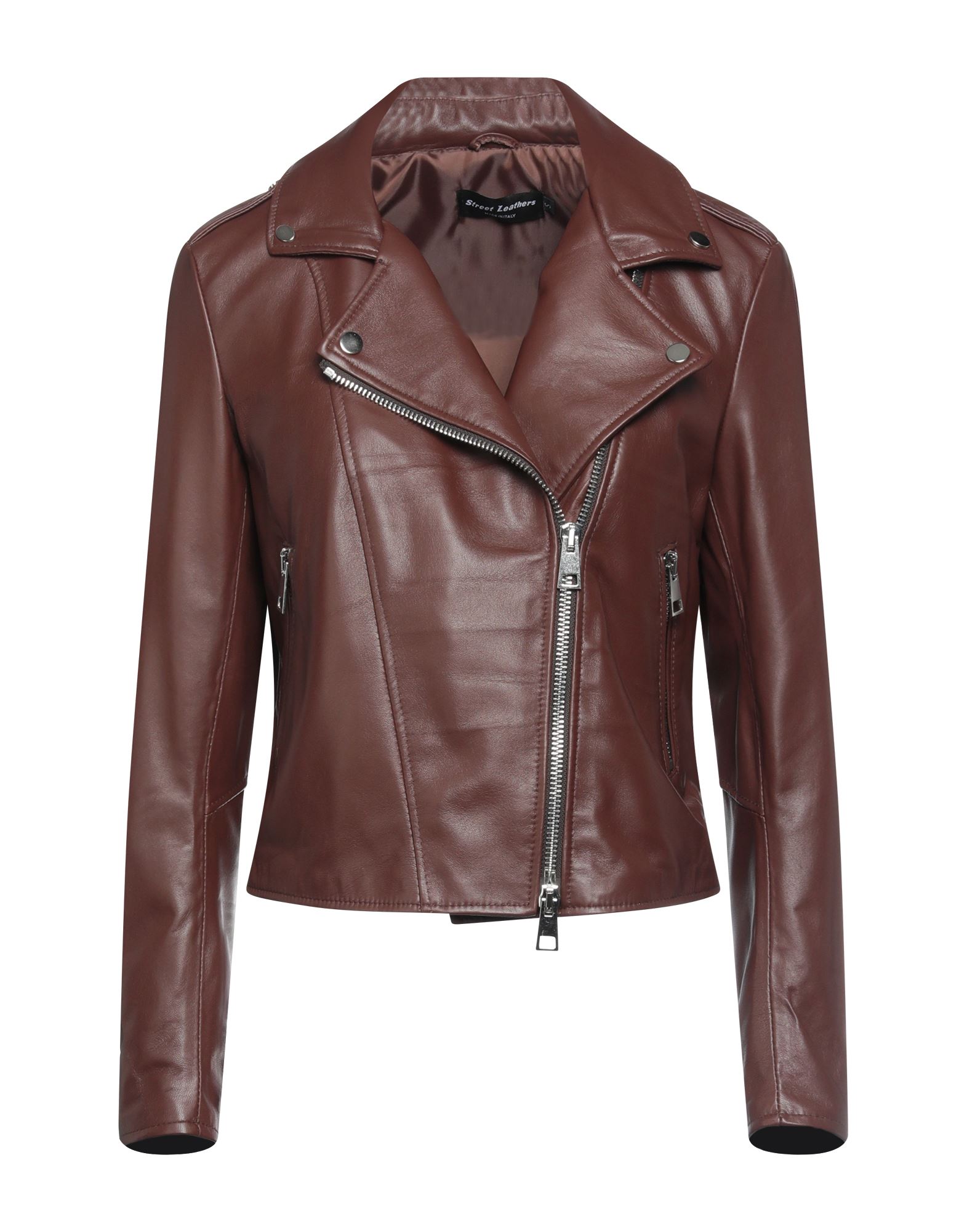 STREET LEATHERS Jacke & Anorak Damen Schokobraun STREET LEATHERS Jacke & Anorak Damen Schokobraun von STREET LEATHERS