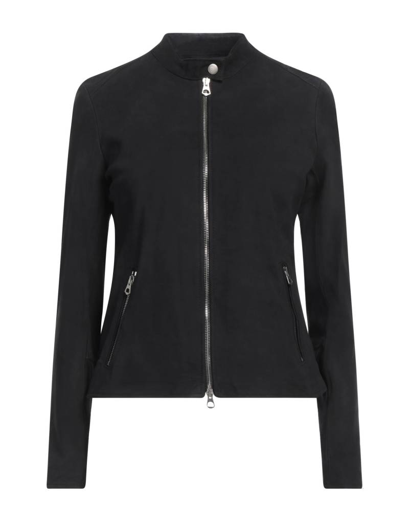 STREET LEATHERS Jacke & Anorak Damen Schwarz von STREET LEATHERS