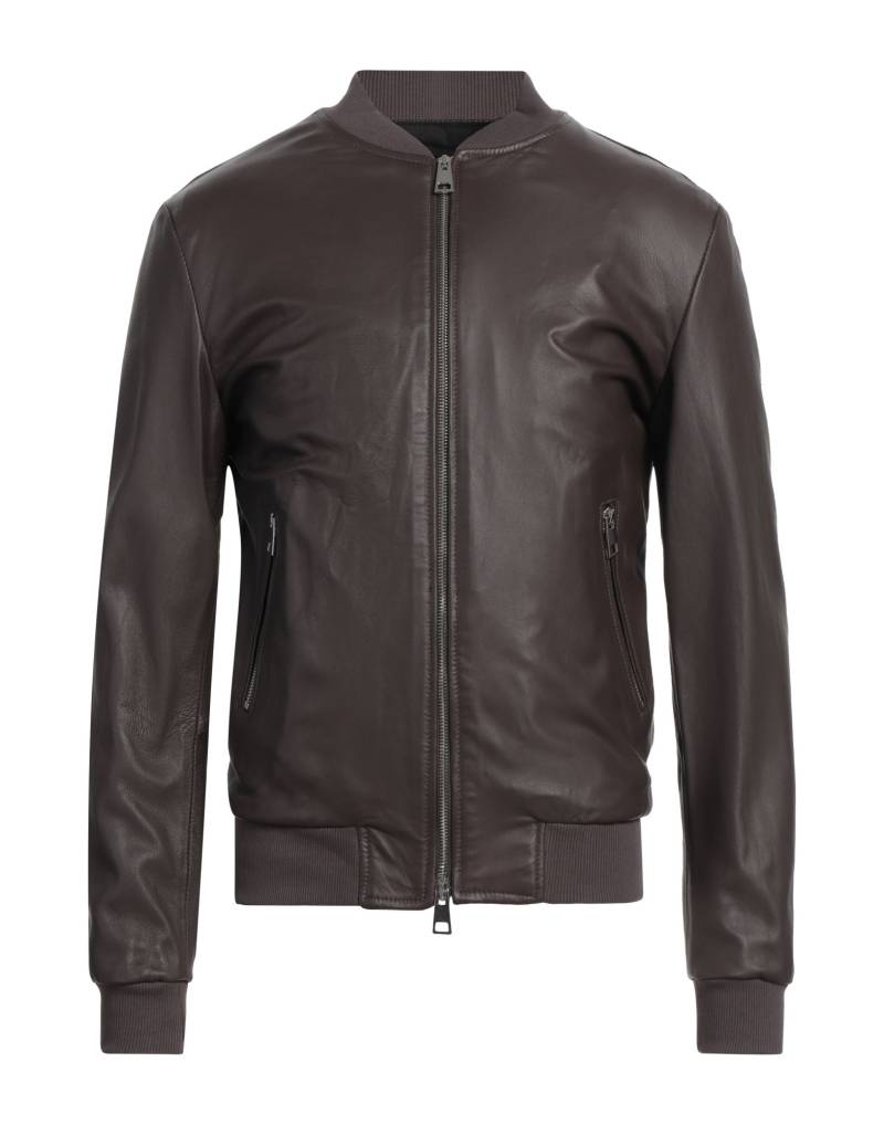 STREET LEATHERS Jacke & Anorak Herren Braun von STREET LEATHERS