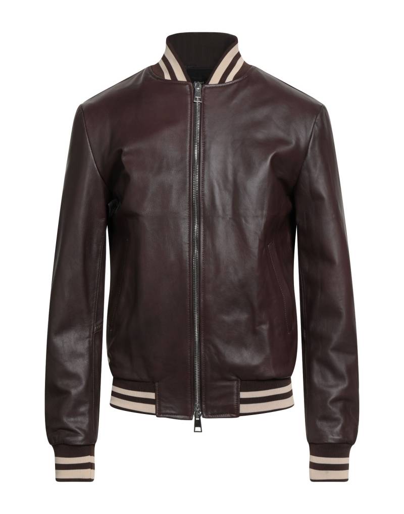 STREET LEATHERS Jacke & Anorak Herren Schokobraun von STREET LEATHERS