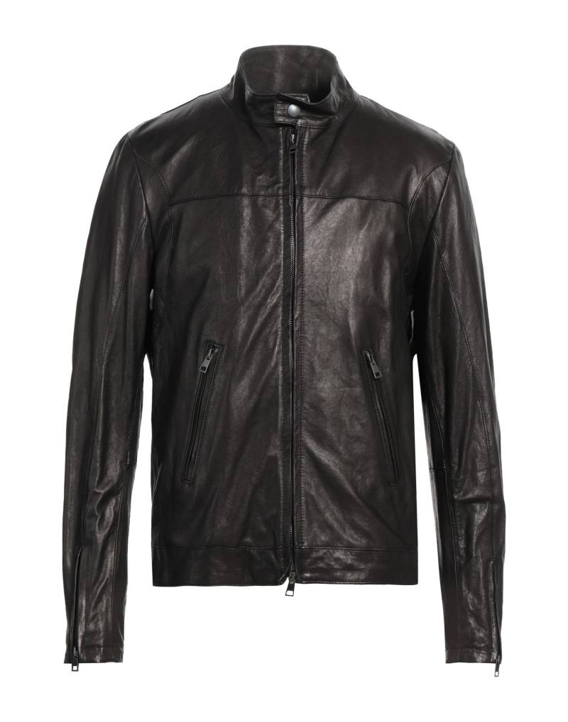 STREET LEATHERS Jacke & Anorak Herren Schwarz von STREET LEATHERS