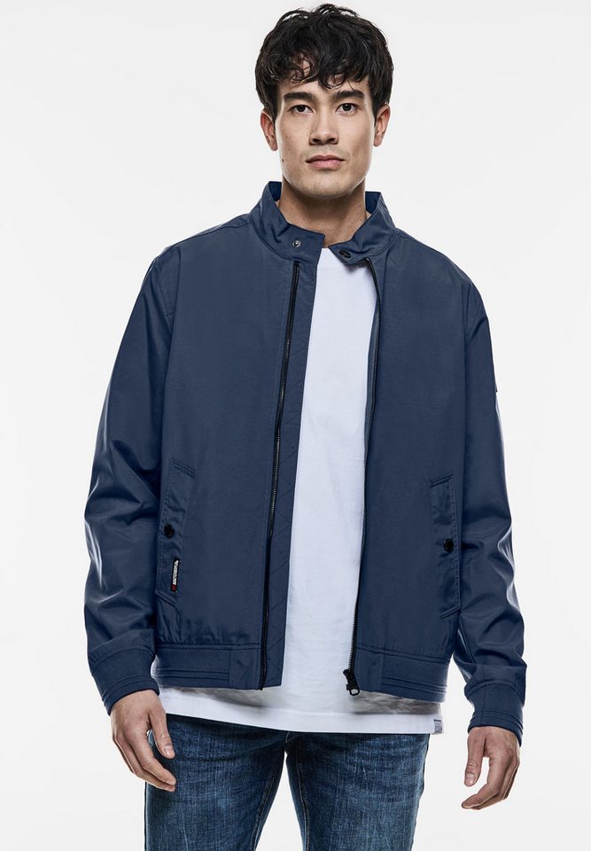 STREET ONE MEN Blouson in Unifarbe von STREET ONE MEN