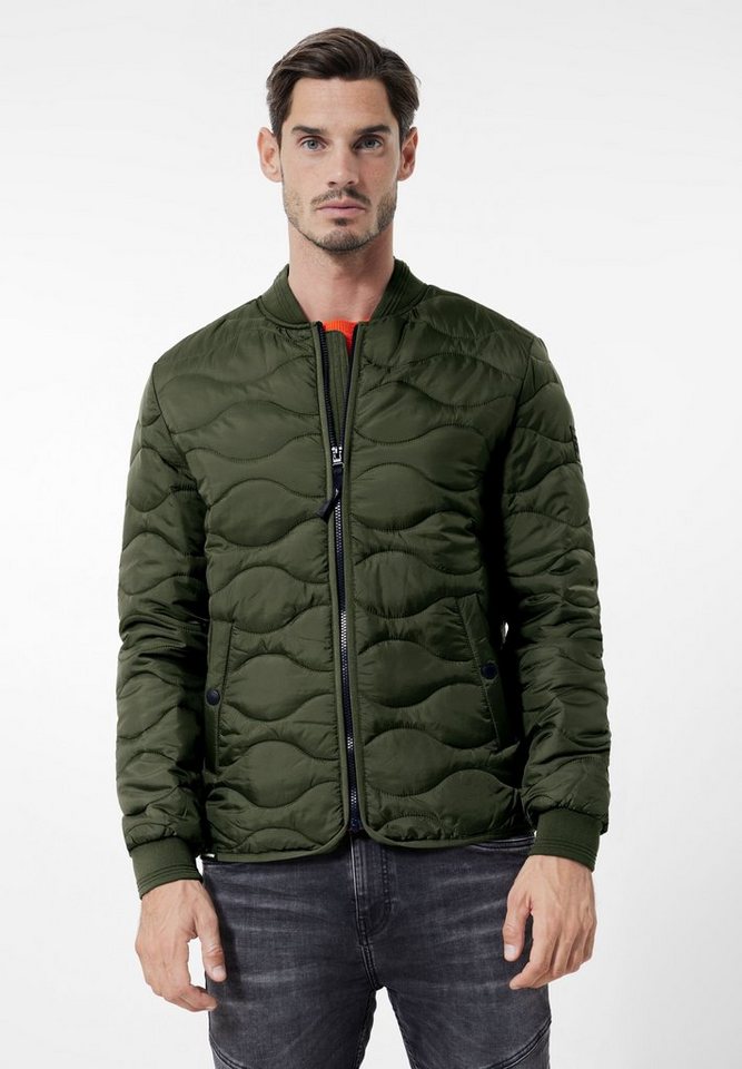 STREET ONE MEN Blouson in Unifarbe von STREET ONE MEN