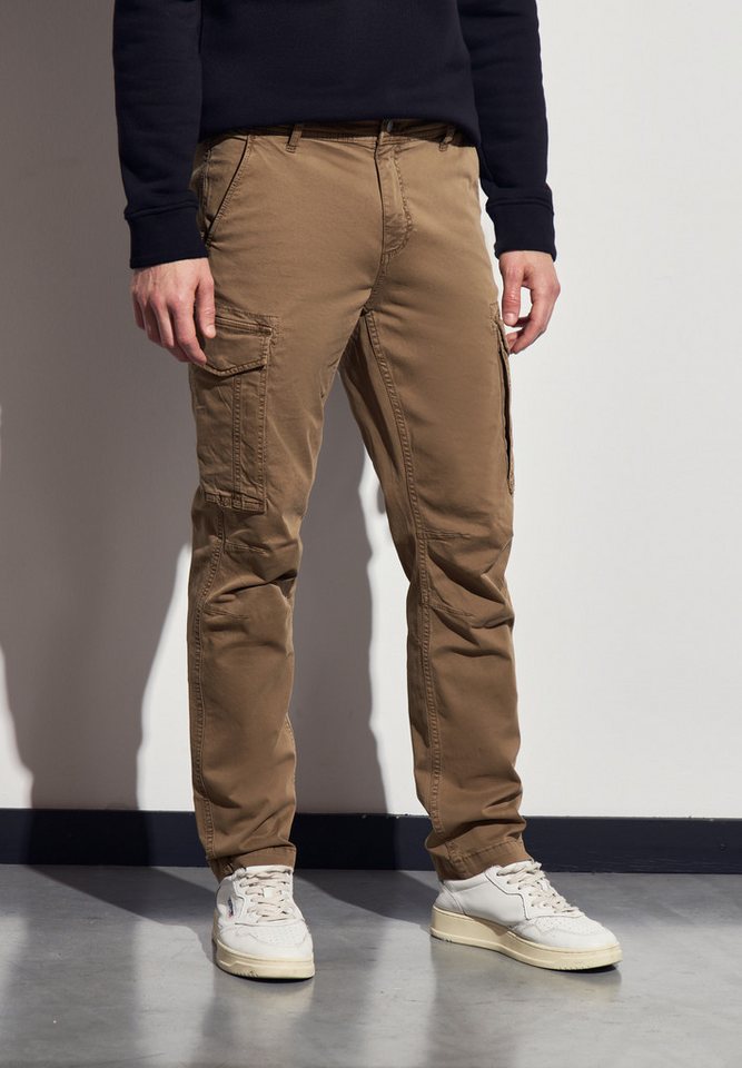 STREET ONE MEN Cargohose aus Baumwolle mit Stretchanteil STREET ONE MEN Cargohose aus Baumwolle mit Stretchanteil von STREET ONE MEN