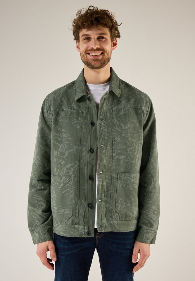 STREET ONE MEN Cargojacke mit allover Print von STREET ONE MEN