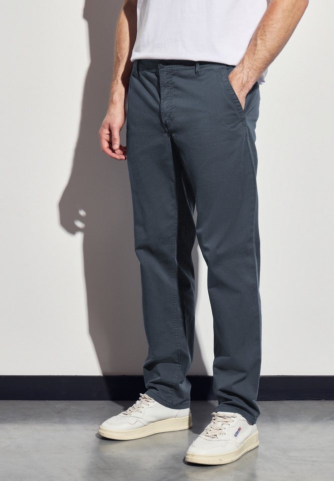 STREET ONE MEN Chinohose aus Baumwolle mit Stretchanteil von STREET ONE MEN