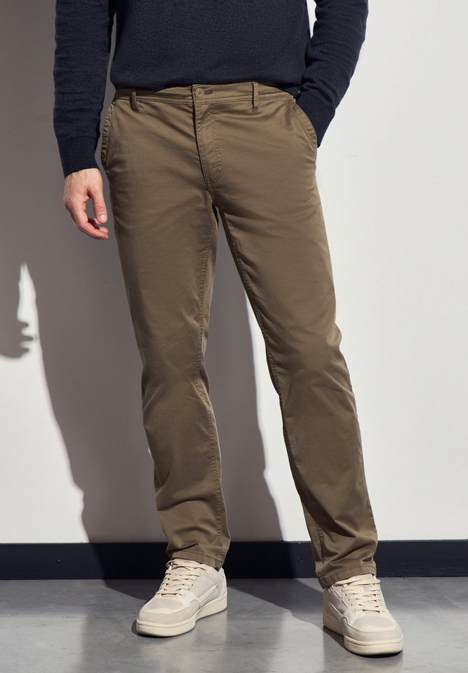 STREET ONE MEN Chinohose aus Baumwolle mit Stretchanteil STREET ONE MEN Chinohose aus Baumwolle mit Stretchanteil von STREET ONE MEN