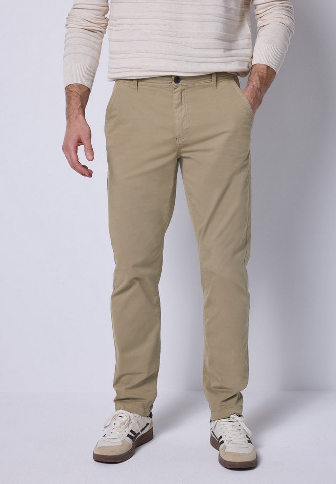 STREET ONE MEN Chinohose aus Baumwolle mit Stretchanteil von STREET ONE MEN