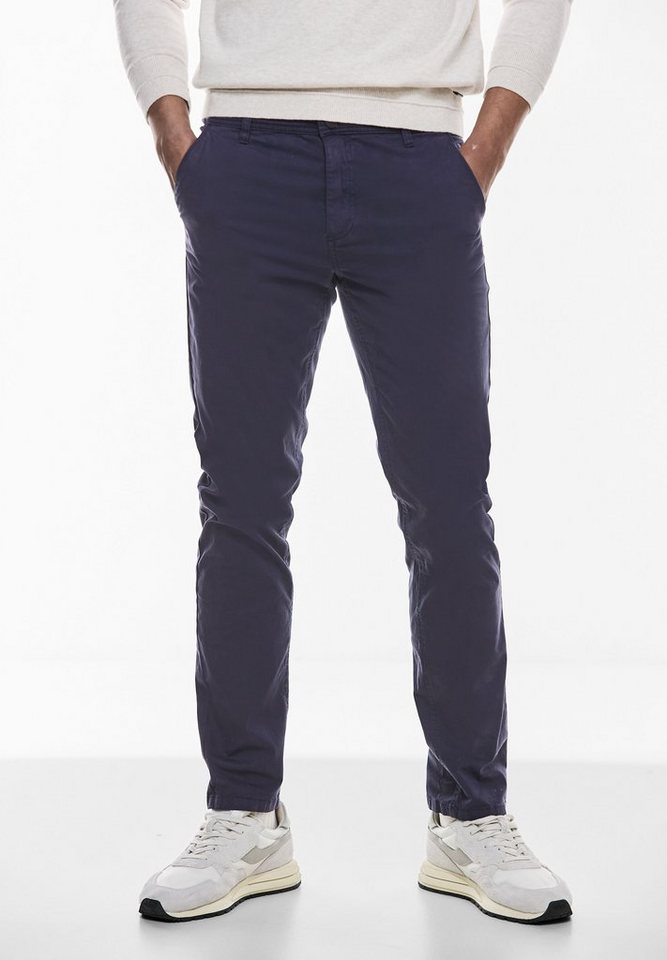 STREET ONE MEN Chinohose in Unifarbe von STREET ONE MEN