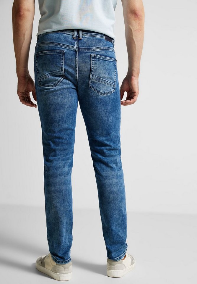 STREET ONE MEN Gerade Jeans 5-Pocket-Style von STREET ONE MEN