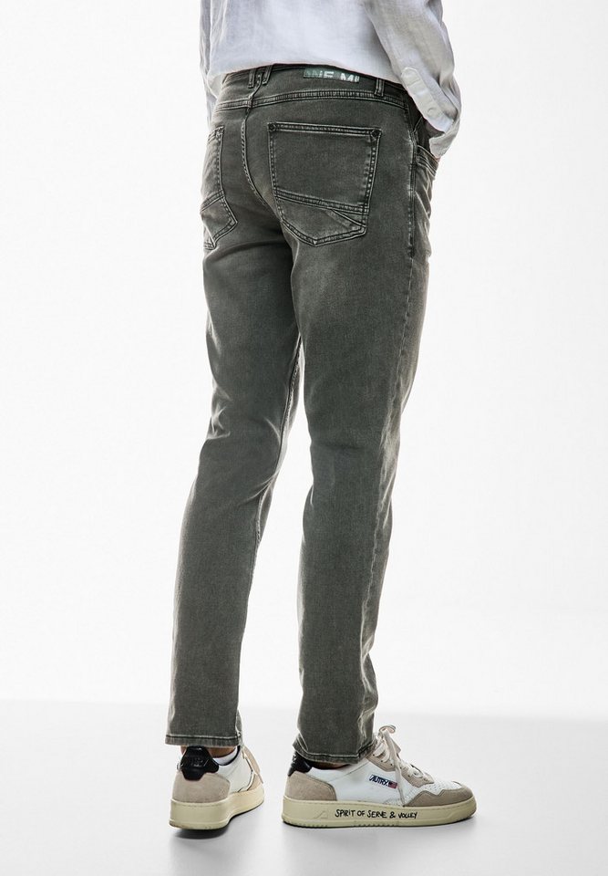 STREET ONE MEN Gerade Jeans softer Materialmix von STREET ONE MEN