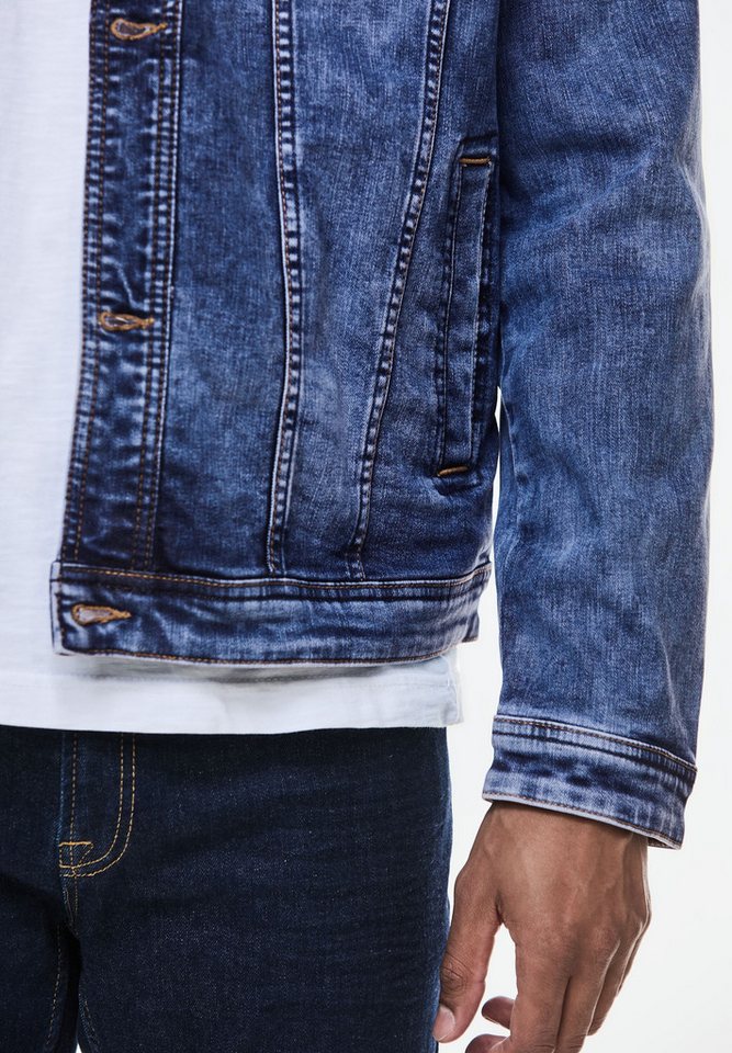 STREET ONE MEN Jeansjacke mit Brusttaschen von STREET ONE MEN