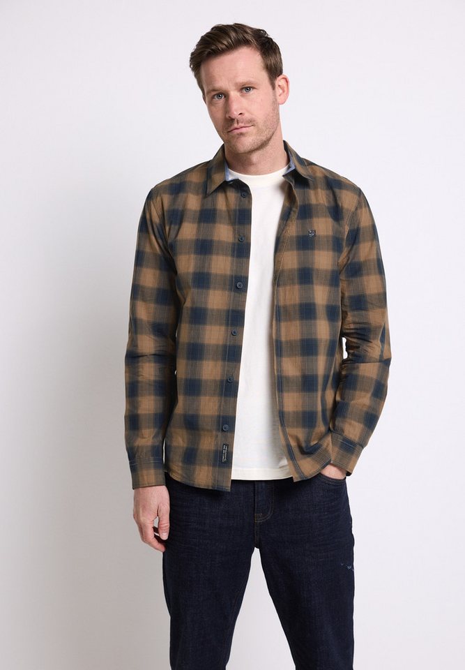 STREET ONE MEN Karohemd aus reiner Baumwolle von STREET ONE MEN